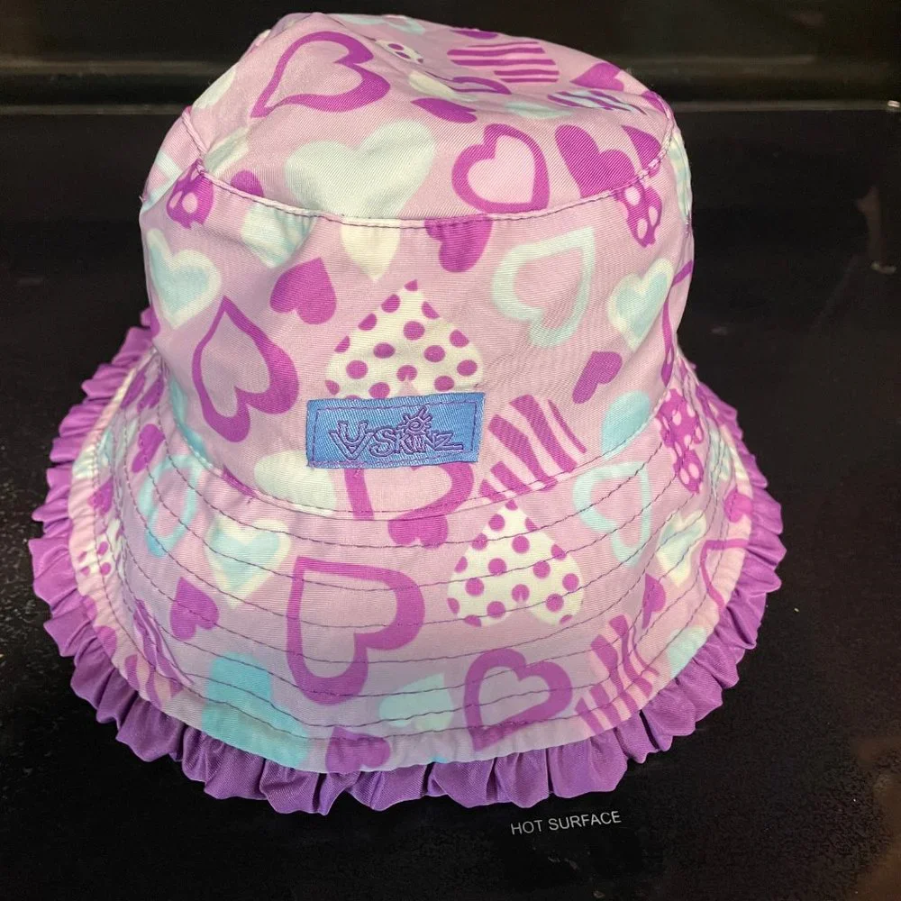 UVSKINZ Reversible Purple BUCKET HAT 3T